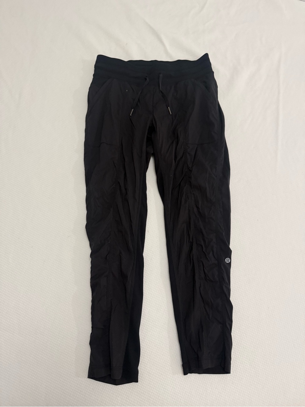 lululemon athletica Black Track Pants size 8 joggers